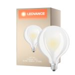 Ledvance Classic LED E27 Globe Filamento Ghiaccio 6.5W 806lm - 827 Bianco Molto Caldo | Sostitua 60W