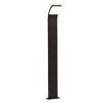 Ansell LED Lampada a piedistallo Senza Grafite 6.5W 406lm - 830 Luce Calda -  | 100cm - IP54