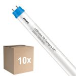 Confezione Multipack 10x Philips Tubo LED T8 CorePro (EM/Mains) High Output 24W 2500lm - 830 Luce Calda | 150cm - Sostitutiva 58W