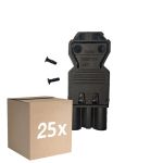 Confezione Multipack 25x Noxion GST - Compatibile Connettore - Maschio - 3 pole