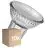 Confezione Multipack 10x Ledvance Faretti LED GU10 PAR16 8W 750lm 36D - 840 Bianco Freddo | Sostitutiva 100W
