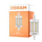 Osram LED R7s 78mm Chiara 7.3W 806lm - 827 Bianco Molto Caldo | Sostitutiva 60W