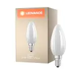 Ledvance Classic LED E14 Candela Filamento Ghiaccio 5.5W 806lm - 827 Bianco Molto Caldo | Sostitua 60W