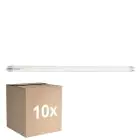 Confezione Multipack 10x Sylvania ToLEDo Superia Tubo LED T8 (EM/Mains) Ultra Efficiency 22.2W 4100lm - 840 Bianco Freddo | 150cm - Sostitutiva 58W