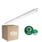 Confezione Multipack 10x Philips Stagna LED Coreline WT120C G3 28W 4600lm - 840 Bianco Freddo | 120cm - Sostitutiva 2x36W