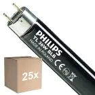 Confezione Multipack 25x Philips MASTER TL-D 36W - Blacklight Blu | 120cm